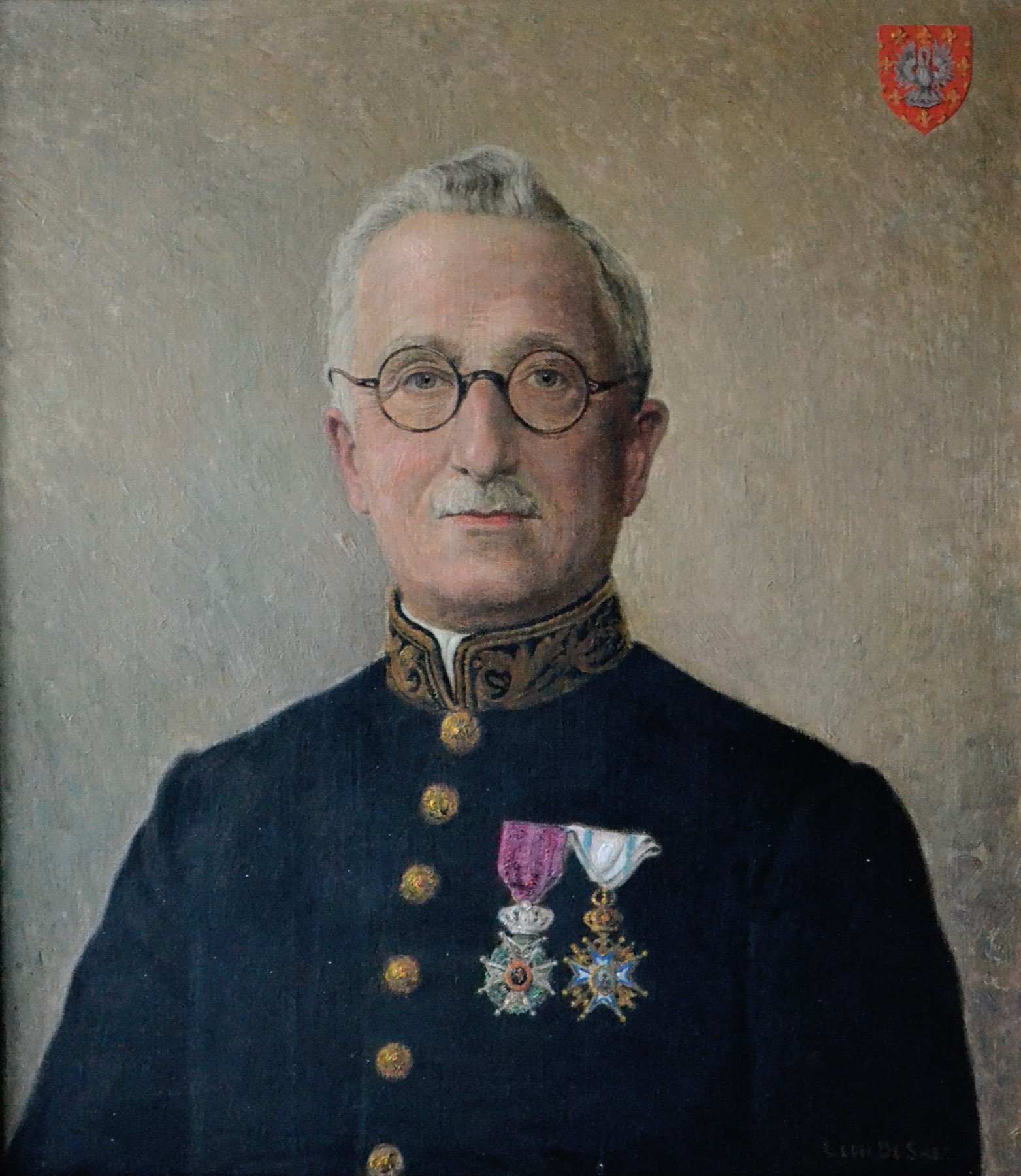 Portret door Léon de Smet